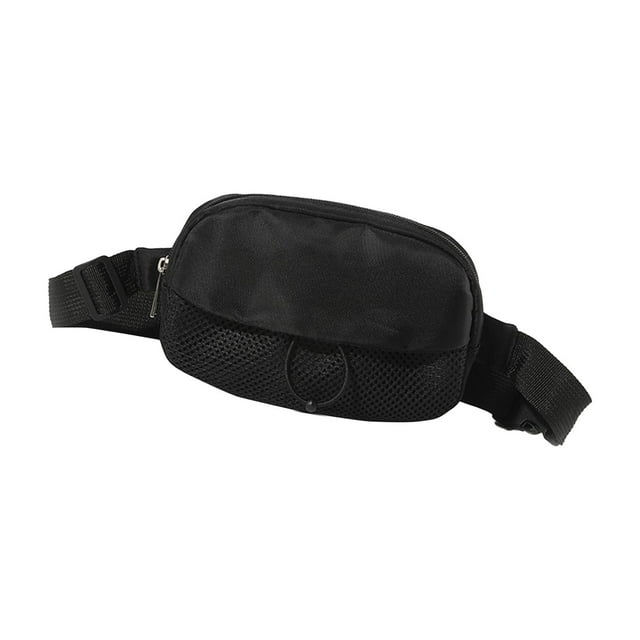 Riñonera para deportes al aire libre perfecl bolsa de pecho resistente al agua fitness negro