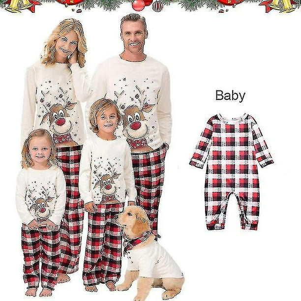 Winter New Year Fashion Couples Christmas Pajamas For Family Clothing Set M Kids Clothes Gift Z Walmart