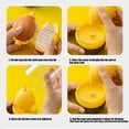 thumbnail image 6 of HengDidi Manual Egg Separator Tool with Efficient Yolk White Divider Food Grade Plastic Easy Grip Kitchen Gadget for Cooking Baking Effortless Mixing Dishwasher Safe Portable, 6 of 6