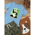 thumbnail image 3 of Panda Sitting With Bamboo T-Shirt Toddler -Image by Shutterstock,  4 Toddler, 3 of 4
