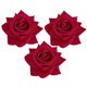 thumbnail image 4 of AURARMLET 3Ud Clip Para El Con Rosa Simulada En Color Rojo Para, 4 of 8