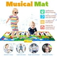 thumbnail image 3 of TiokMc Portable Musical Piano Mat for Kids - 8 Animal Sounds, 8 Piano Keys, Educational Dance Toy, 53x23 in, 3 of 8