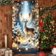 thumbnail image 5 of Cubierta de Puerta Navideña de 35 X 71 Pulgadas - Diseño de Papá Noel - Decoración Navideña para Puerta - Decoración para Festivales y Fiestas, 5 of 6