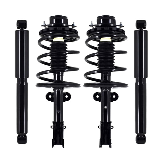 Set of 4 Front Quick Complete Strut-Coil Spring-Rear Shock For 1995-2000 Dodge Grand Caravan