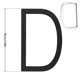 thumbnail image 1 of Herramientas y mejoras para el hogar Número de puerta digital de acero inoxidable de 3 pulgadas y 76 mm para villas, comunidades, patios, oficinas y edificios., 1 of 1