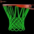 thumbnail image 3 of Spencer Amazing Glow In The Dark Light Sun Powered Basketball Hoop Replacement Net Shoots Training （Green）, 3 of 8