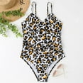 thumbnail image 4 of MKLEKYY Traje De Baño Mujer Natacion Women 1 Piece Webbingtank Suits Shirred Vintage Up Athletic Training Swimwear Bathing Sport Control Swimsuit Swimwear Padded Tummy Bikini Push Swimwears, 4 of 5