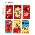 thumbnail image 2 of 6pcs 2026 Lunar 2026 Horse Red Envelopes - Thickened Three-Dimensional Red Bags, Festive Chinese 2026 Decor, Durable Money Gift Envelopes, Perfect for Spring Festival Holiday Gifting, C, 2 of 4