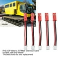 thumbnail image 4 of Cable Adaptador PH2.0 2P A JST, Cable De Extensión De Batería RC De 5 Uds, Macho Suave A Macho Para Vehículo Con Orugas RC 1/24, 4 of 7