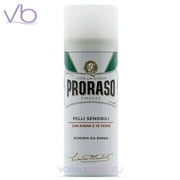 Proraso White Shaving Foam | Natural Shaving Mousse with Oatmeal and Green Tea, 50ml