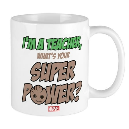 5 Lb Cups - CafePress - GOTG Groot Teacher Mug - Unique Coffee Mug, Coffee Cup CafePress