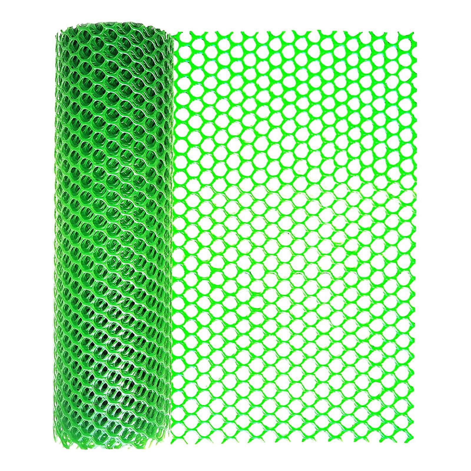 AWESHADES Plastic Garden Fencing Net Chicken Wire Mesh Roll DIY Projects Supplies