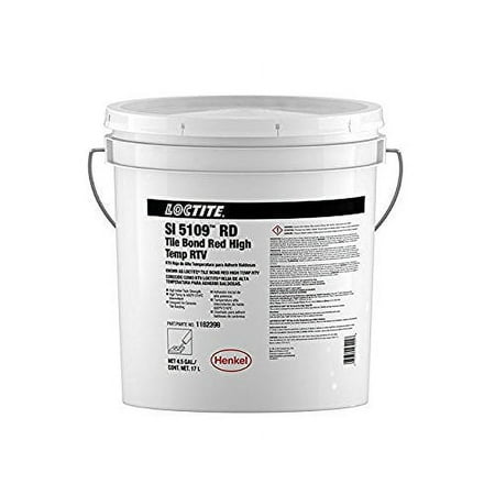 LOCTITE 1162399 TILE BOND RED HIGH TEMPRTV SILCONE SEAL 4.5 GAL