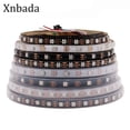 thumbnail image 1 of DC5V WS2812B direccionable individualmente 5050 RGB Led Strip WS2812 PCB negro/blanco IP30/65/67 píxeles inteligentes luz Led 1-5M Tan Jianjun unisex, 1 of 1