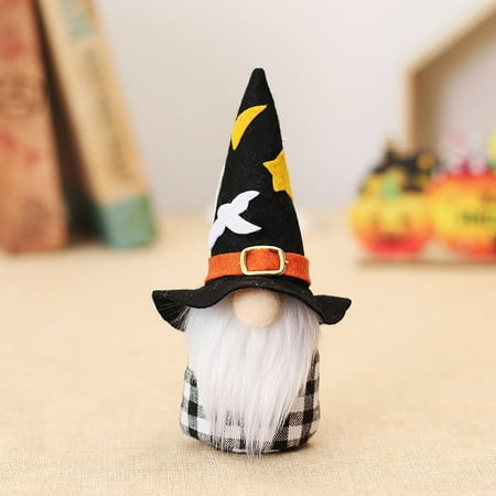 

Siaonvr Halloween Gnome Doll Pendant Faceless Dwarf Decoration Ornaments Rabbit Plush Doll Ornaments
