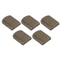 thumbnail image 5 of Juegos de cierres de caja DIY diseño Retro de bronce verde 43x32mm 4 agujeros de montaje cierre de pestillo de diseño Retro de aleación de Zinc con tornillos, 5 of 5