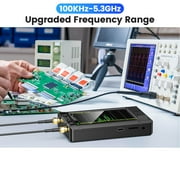 Spectrum Analyzer TinySA ULTRA 4 Display 100kHz to 5.3GHz, V0.4.5.1 Network Internal Lan Tester with 32GB Card Version ,Signal Generator
