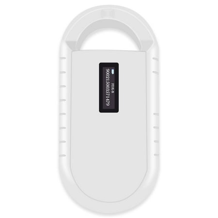 Smoostart Microchip Scanner, 1000 Records Increased Huge Data Storage Upload to PC, Scanning Distance and Speed Increase, Only Compatible with FDX-B/EMID Microchips, Reader for Dog/Pet/Cat/Pig/Animal