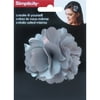 simplicity grey fabric flower headband accent