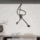 thumbnail image 5 of Vintage Iron Figurine Modern Art Chandelier LED Ceiling Lamp, 5 of 5