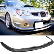 Ikon Motorsports Compatible with 06-07 Subaru Impreza WRX Sti S204 Front Bumper Lip Spoiler Body Kit PP