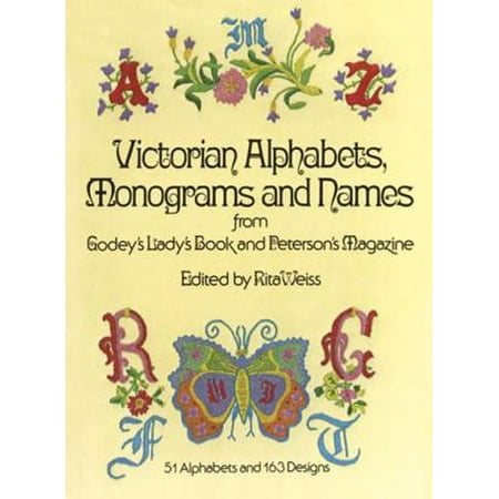 Monogram Wizard Embroidery - Victorian Alphabets, Monograms and Names for Needleworkers - eBook
