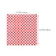 thumbnail image 5 of GOOHOCHY 100 Uds. Papel para envolver alimentos papel desechable a cuadros rojos hoja de papel para patatas fritas papel a prueba de aceite papel a prueba de grasa (30x30cm), 5 of 7
