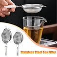 thumbnail image 2 of Steel Tea Strainer 304 Steel Filter Screen Tea Straine By LEARNEVER, 2 of 8