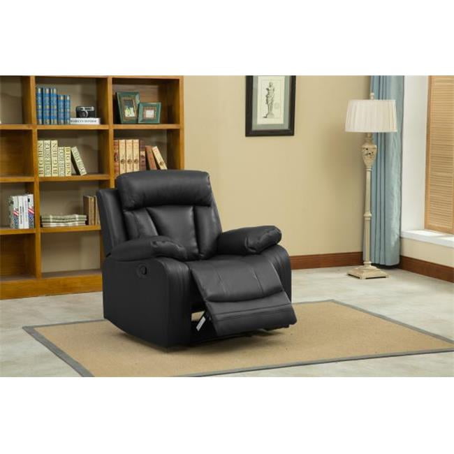 Living Room Collete Recliner Chair, Black