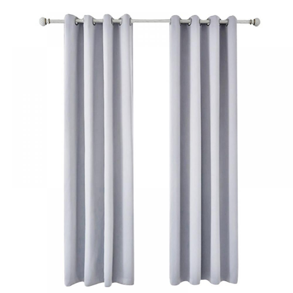 Insulated Heavy Thick Thermal Blackout Curtains Eyelet Ready made Ring Top Pair 