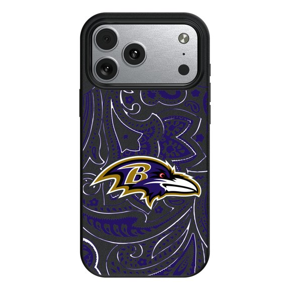 Keyscaper Baltimore Ravens Paisley iPhone Magnetic Bump Case