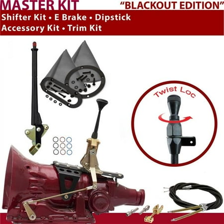 American Shifter FMX Shifter Kit 6 in. E Brake Cable Trim Kit Dipstick for D3F22