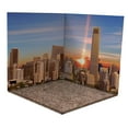 thumbnail image 6 of 2Pcs 1/12 Backdrop Scene Model Diorama Simulation Layout Scene Background Collection Photo Board Track City, 6 of 8