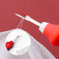 thumbnail image 3 of BUYISI Convenient And Comfortable Grip Ergonomic Design Seam Ripper Cross Stitch Sewing Thread Remover Needlework Tool Red, 3 of 5