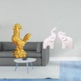 thumbnail image 2 of Estatua De Gallo Y Pollo, Decoración Feng Shui Y Esculturas De Elefantes, Adornos únicos De Mesa Para El Hogar, La Oficina, La Entrada Del Dormitorio, Aniversarios De Inauguración De La Casa., 2 of 8