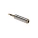 thumbnail image 4 of Adaptador convertidor Irfora Chapado en oro de 2,5 mm macho a 3,5 mm auriculares estéreo Audio hembra convertidor adaptador Irfora Adaptador convertidor, 4 of 7
