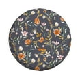 thumbnail image 2 of Gaeub Wildflowers 14-17in Tire Cover, Spare Tire Cover, for Camper Caravan, Trailer, Car, Truck, SUV, Jeep - 14 inch, 2 of 9