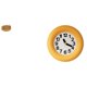 thumbnail image 1 of Cesta De Frutas Tejida, Cuenco Para Aperitivos, Plato De Pan, Reloj De Pared Analógico Contemporáneo De Escritorio, Silencioso, Colgante, Redondo, De Madera, Para Cocina, Comedor Y Dormitorio, 1 of 8