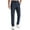Navy blue, variant on Tyhengta Mens Golf Pants Stretch Work Dress Pants 30"/32" Quick Dry Lightweight Casual Comfy Trousers with Pockets Lightgray 32Wx32L