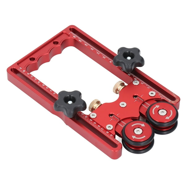 Moda de Sierra de Mesa Roller, Guía de Sierra de Mesa Roller de Doble Rueda de Aluminio de Aluminio Prevención de Óxido para Sierras de Banda