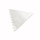 thumbnail image 1 of Advancent Raspador de pastel de acero inoxidable Raspador de pastel trapezoidal Crema de chocolate Herramienta más para glaseado Herramientas y accesorios para hornear Plata, tipo 8 15*9.8 cm, 1 of 6