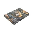 thumbnail image 6 of Wijzvio Rottweiler Dog Throw Blanket Soft Fuzzy Fleece Blanket For Couch Bed Living Room Decoration 50"X40", 6 of 9