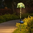 thumbnail image 6 of Gnmfd Solar Hundred Flower LED Garden Lights Multi-Color String Outdoor Waterproof Yard Path Patio Decoration, Auto On/Off Solar Powered Lights for Festivals, Parties, Outdoor Decor, 6 of 6