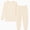 1# Apricot, variant on Rimyaw Toddlers Pajamas Sets Boys Girls 2-Piece Sleepwear Set Cotton Long Sleeve Casual Clothes 3T