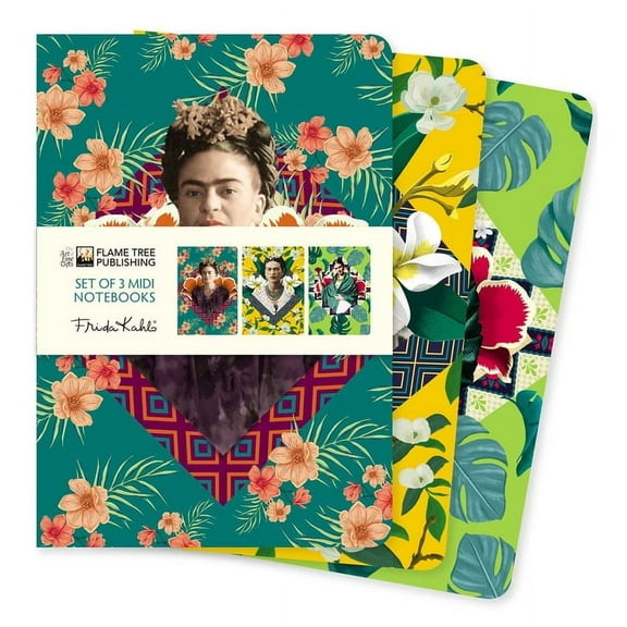 MIDI Notebook Collections: Frida Kahlo Set of 3 MIDI Notebooks (Hardcover)
