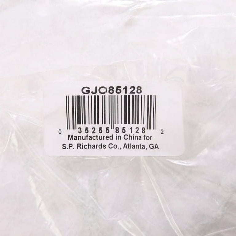 Genuine Joe Beard Cap - White - Comfortable, Breathable - 100 / Bag Genuine Joe Beard Cap - White - Comfortable, Breathable - 100 / Bag