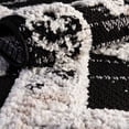 thumbnail image 2 of Contemporary Drop Collection Area Rug in Fossil Gray Color and Rectangle, Runner Shape, 2 of 6