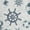 Multi-color, variant on Unique Loom Outdoor Coastal Collection Area Rug - Marmaris (7' 10" Square Ivory/Navy Blue)