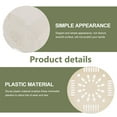 thumbnail image 3 of KAKOWELY 6Pcs Square Nursery Pots Plastic for Gardening and Transplanting, 3 of 8