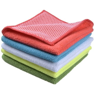 S&T INC. Mesh Dish Scrubber, Kitchen Dish Cloths for Washing Dishes, Grey,  11.5 Inches x 11.5 Inches, 3 Pack